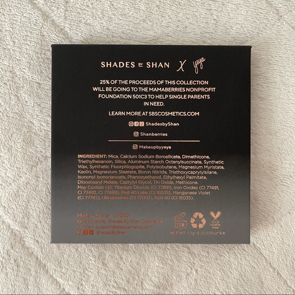 SHADES BY SHAN X MBY NEUTRAL EYESHADOW PALETTE - Picture 7 of 10
